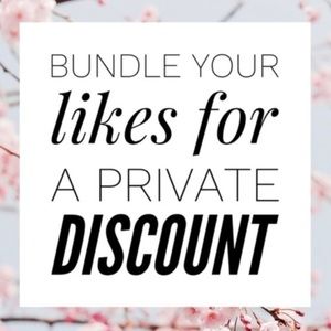 Interested in a few things? Bundle them for a special discount!